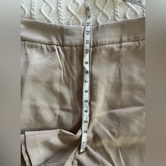 New! Cynthia Rowley Women's High Waist Taupe Shorts Women’s Size 8 - Picture 6 of 12